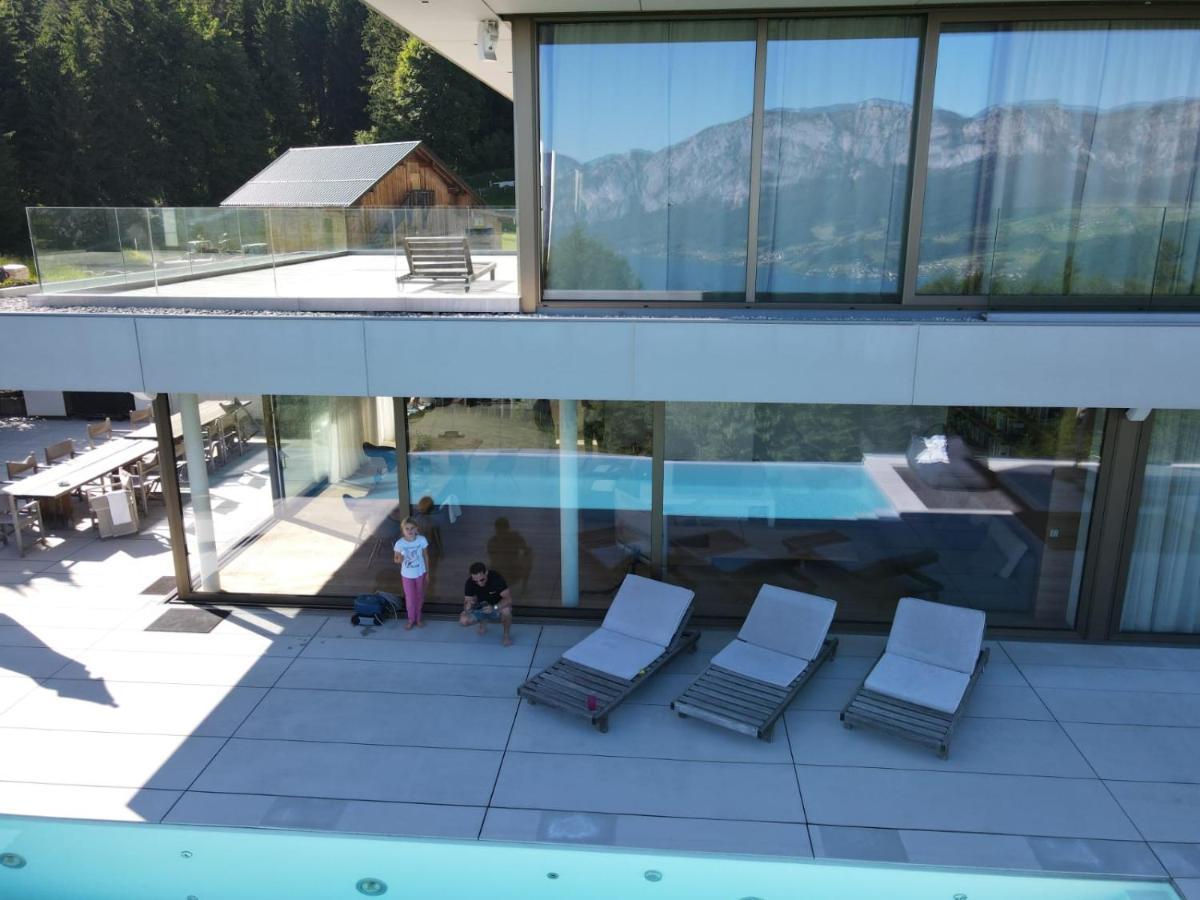 Attersee Luxury Design Villa With Dream Views, Large Pool And Sauna 阿特湖畔的努斯多夫 外观 照片