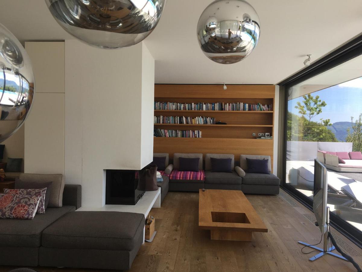 Attersee Luxury Design Villa With Dream Views, Large Pool And Sauna 阿特湖畔的努斯多夫 外观 照片
