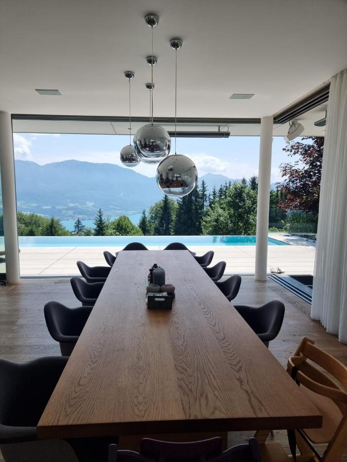 Attersee Luxury Design Villa With Dream Views, Large Pool And Sauna 阿特湖畔的努斯多夫 外观 照片