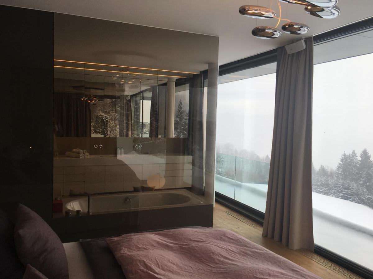 Attersee Luxury Design Villa With Dream Views, Large Pool And Sauna 阿特湖畔的努斯多夫 外观 照片