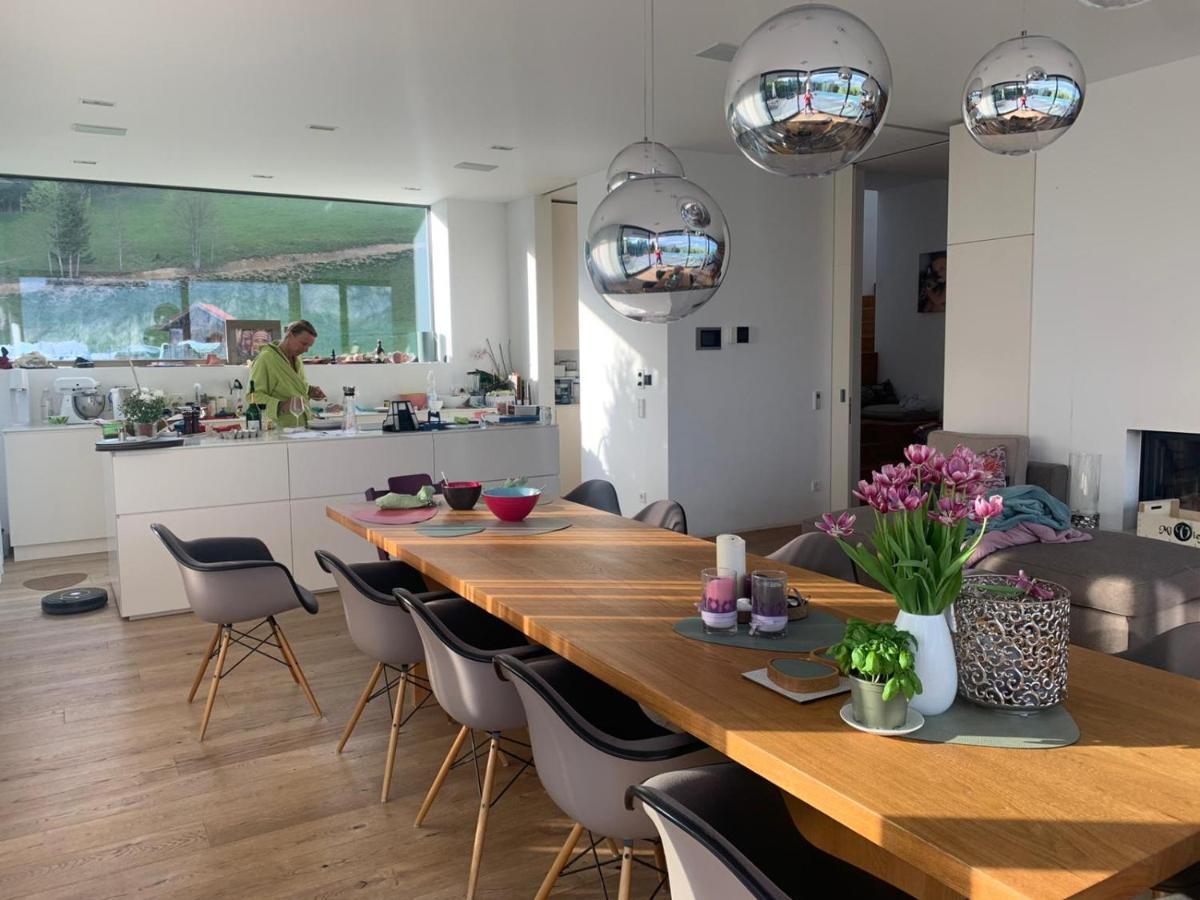 Attersee Luxury Design Villa With Dream Views, Large Pool And Sauna 阿特湖畔的努斯多夫 外观 照片