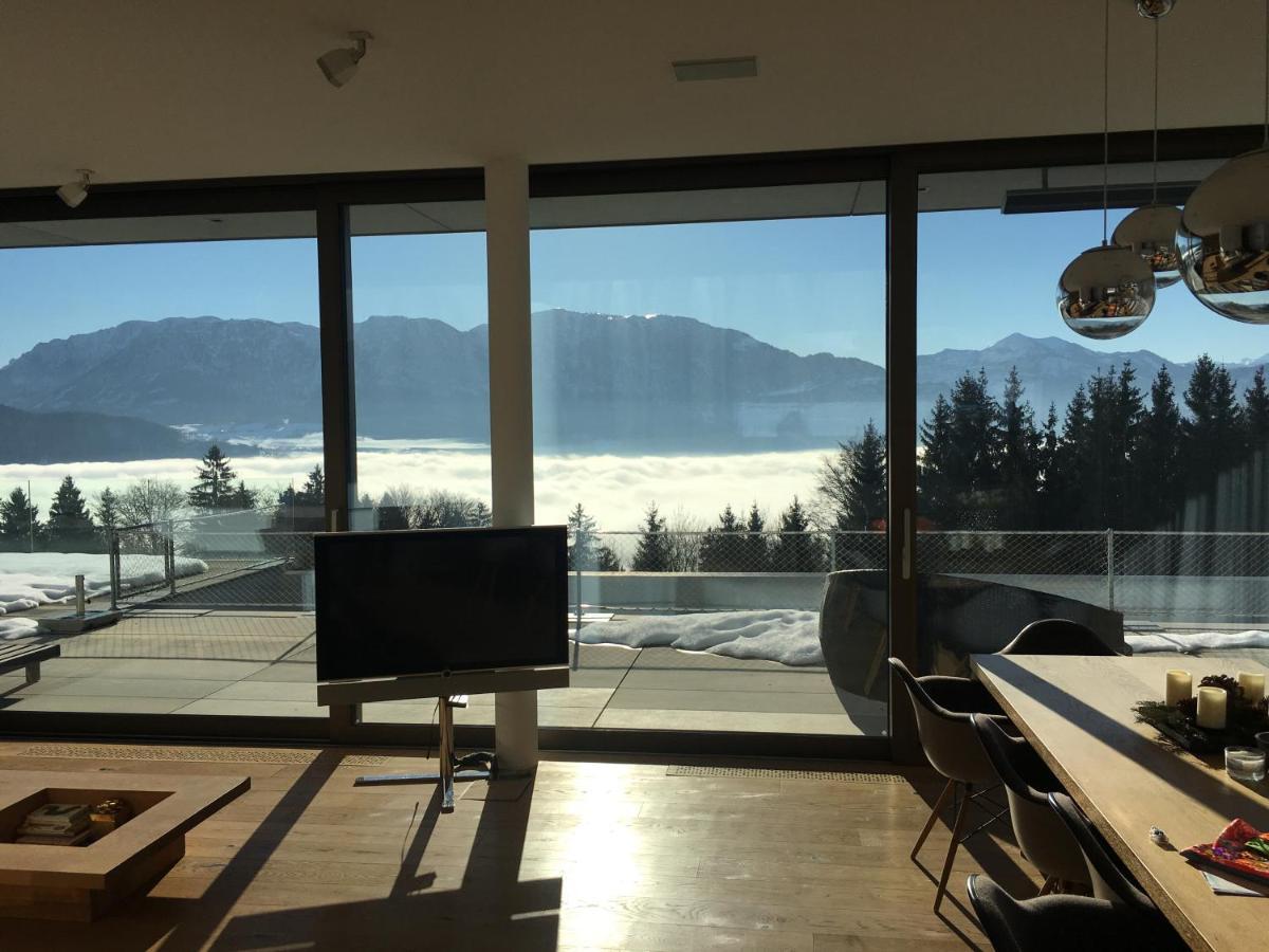 Attersee Luxury Design Villa With Dream Views, Large Pool And Sauna 阿特湖畔的努斯多夫 外观 照片